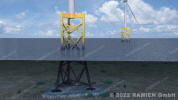 Windrig, Offshore-Rig für eine Windkraftanlage
